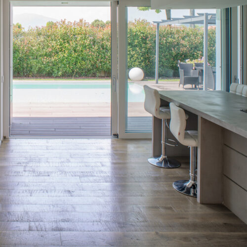 Дуб Обыкновенный Скрученный Старый Деревенский