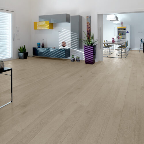 Дуб Обыкновенный Скрученный с Пескоструйной Обработкой Камень