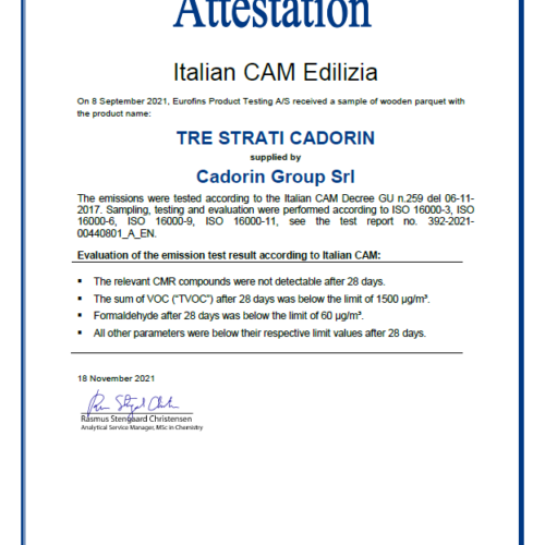 ITALIAN-CAM-EDILIZIA-3STR tre strati voc